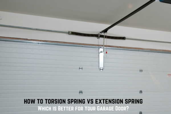 Torsion Spring vs Extension Spring | Which is Better for Your Garage Door?