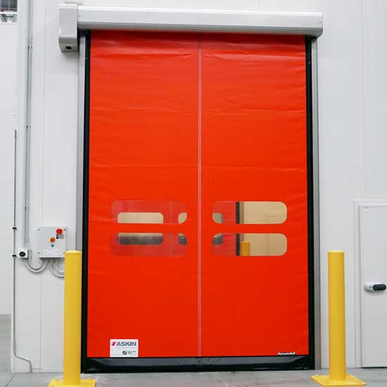 DynamicRoll Food Stainless High Speed Doors - Door Doctor image DynamicRoll Food Stainless High Speed Doors
