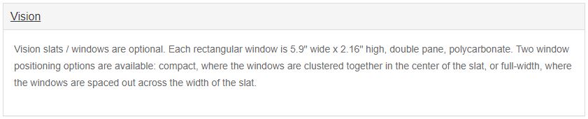 Steel Ranger Series - Door Doctor image Specs3