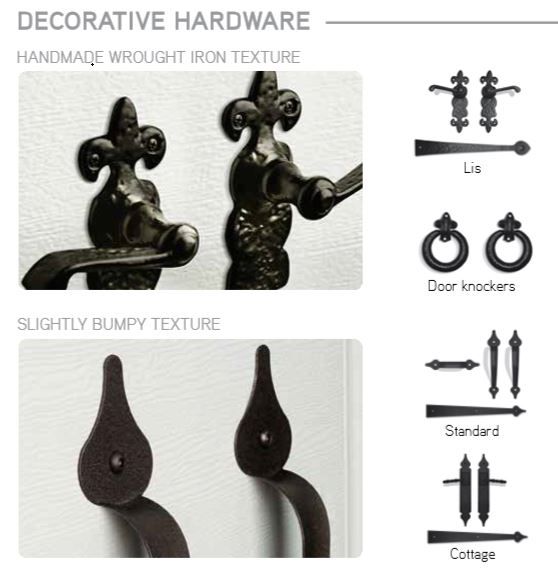 Acadia 138 Contemporary - Door Doctor image hardware 138