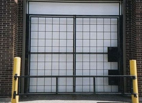 Gates for garage and warehouse doors - Door Doctor image Door Doctor
