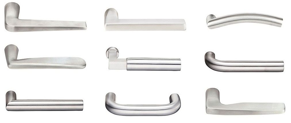 Zeus Handleset - Stainless Steel - Dor Docteur image da_SS1